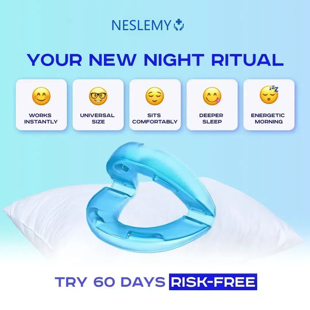 NESLEMY™ Anti-Snoring Mouthpiece-Good Evening Snore Solution image NESLEMY™ Anti-Snoring Mouthpiece-Good Evening Snore Solution